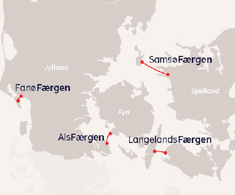 Trasy promowe Færgen