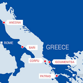 Trasy promowe Superfast Ferries