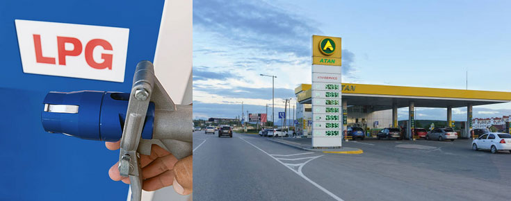 Samochody gaz LPG na promie