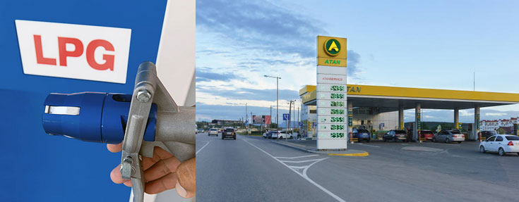 Samochody gaz LPG na promie