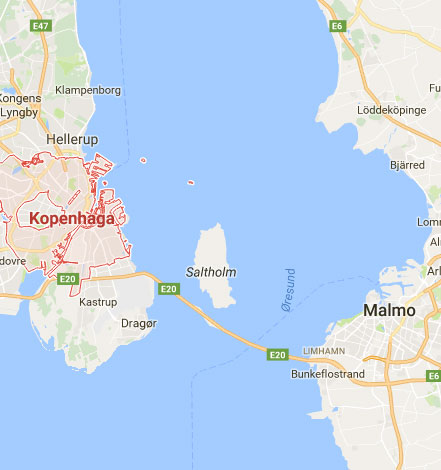Kopenhaga-Malmo - Oresund