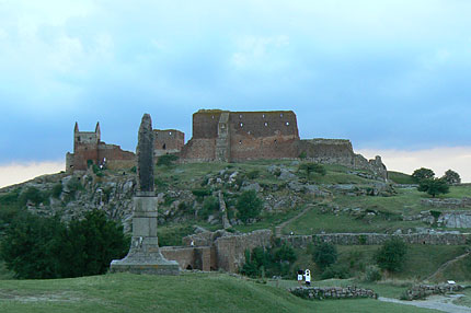 Ruiny zamku Hammershus