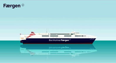 Nowe barwy Bornholmerfaergen