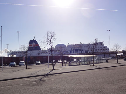 Przystań promowa w Ystad