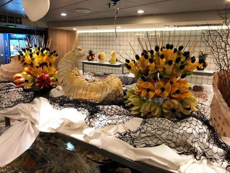 Sylwester - owoce/przekąski