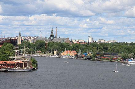 Sztokholm - widok na miasto