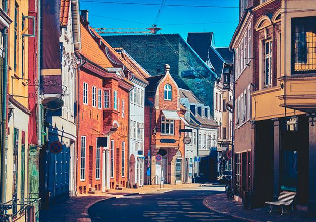 Odense - centrum miasta