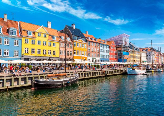 Port Nyhavn w Kopenhadze