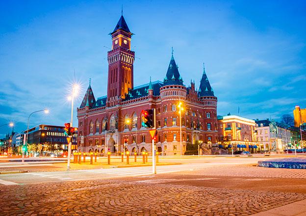 Urząd miasta w Helsingborg