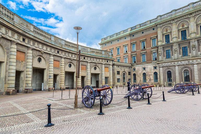 Sztokholm - Zamek Królewski