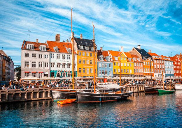 Port Nyhavn w Kopenhadze