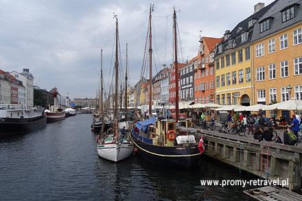 Port Nyhavn w Kopenhadze