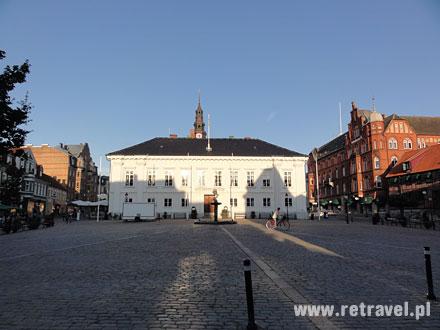 Plac miejski w Ystad