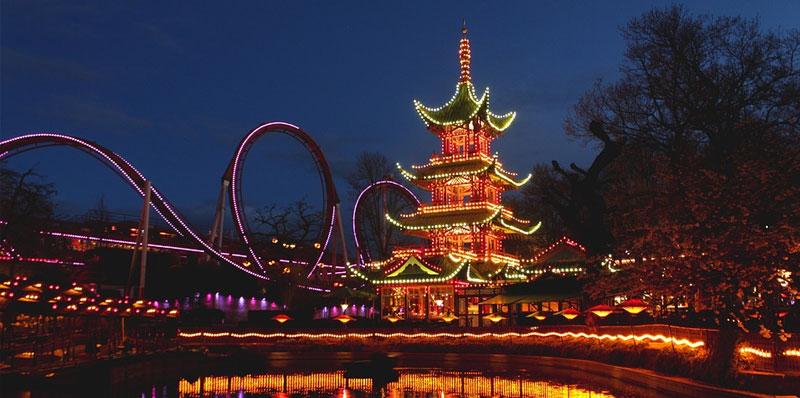 Tivoli - kopenhaski park rozrywki, wycieczka 3-dniowa